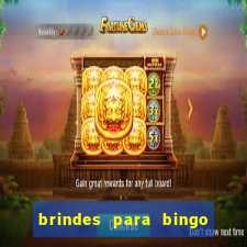 brindes para bingo de empresa